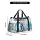 thumbnail image 3 of Balery Let's go Travel Around the World Bolsa de Gimnasio para Mujeres, Bolsa de Viaje con Bolsillo Húmedo, Bolsa de Fin de Semana para Mujeres, Bolsa de Viaje Resistente al Agua, 3 of 7