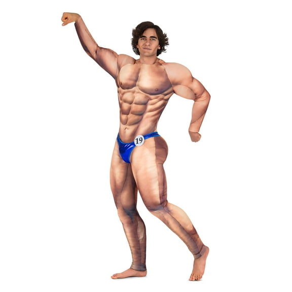 Male Bodybuilder Adult Costume | One Size