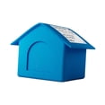 thumbnail image 3 of Casa para gatos al aire libre, impermeable, de tela Oxford, refugio portátil para mascotas con puerta para gatos, perros pequeños y gatitos, cómoda pa, 3 of 9