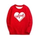 thumbnail image 2 of Blusas y camisas de manga larga con cuello redondo Camisas con estampados de manga larga Cuello redondo lindo Blusas casuales elegantes Ropa Camisas de cuello redondo Niña Top de poliéster, 2 of 7