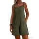 thumbnail image 1 of Trajes Casuales para las Mujeres Verano Sólido sin Mangas Suspensión Traje Corto, Corto para las Mujeres Casual Verano Playa Romper, 1 of 6