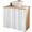 Rainbow Color, variant on Colorful Striped Cabinet Curtains 35"W x 35"L, Rainbow Color Stripes Sink Skirt for Bathroom Vanity Kitchen Self Adhesive, Dust-Proof Privacy Curtain for Shelves Closet Laundry Room Pantry