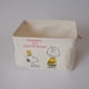 thumbnail image 2 of Caja de almacenamiento de lona con estampado de Snoopy, Charlie Brown y Peanuts de Kawaii, cesta de almacenamiento de maquillaje plegable de tela para escritorio, regalo para niñas con dibujos animado, 2 of 5