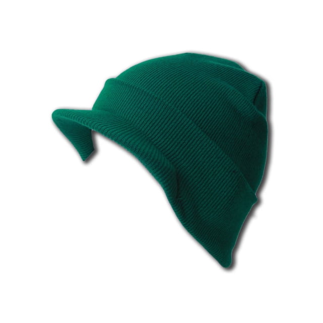 Bonnet Visière Bonnet Bonnet - Vert Foncé