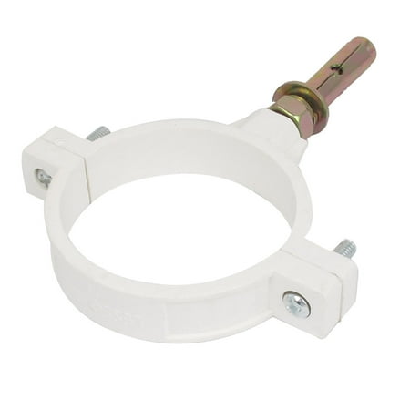 pipe pvc clamp saddle screw clip adjustable fixing fastener 75mm dia replacement bargains unique