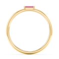 thumbnail image 3 of East-West Stackable Baguette Birthstone Ring - Ruby (July), 3 of 5