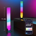 thumbnail image 3 of OUARTV - Luces LED RGB Inteligente,Luz Ambiental Inteligente con Control de Aplicaci&oacute;n,Sincronizaci&oacute;n de M&uacute;sica,con Funci&oacute;n de Temporizador, Utilizado en Sa, 3 of 7