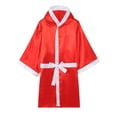 thumbnail image 3 of Skymirror Unisex Long Sleeve Belt Competition Training Boxing Robe Kickboxing Gown Uniform, 3 of 4
