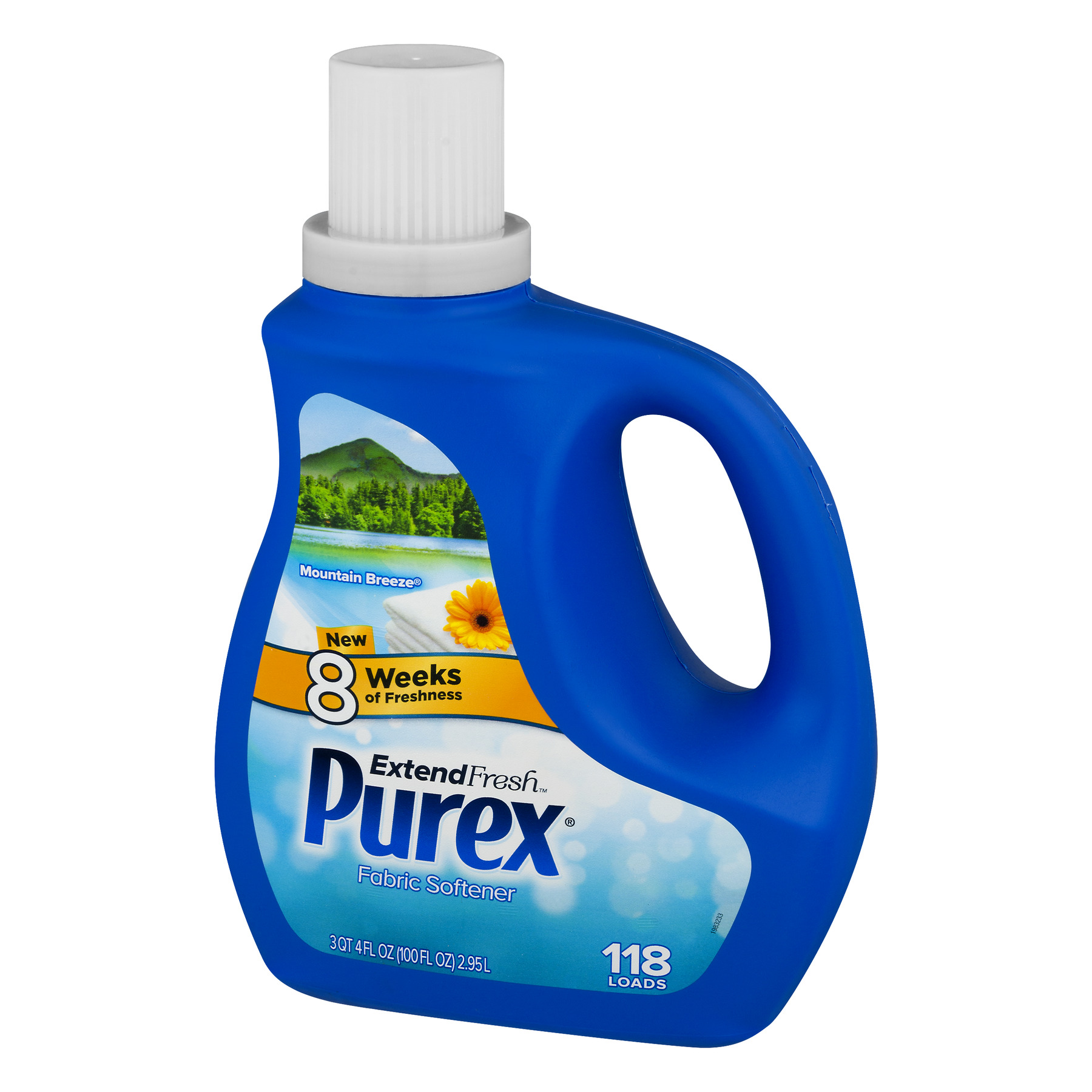 Purex Extend Fresh Liquid Fabric Softener Mountain Breeze 100 Fl Oz (3
