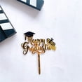 thumbnail image 5 of Graduation Party Prop Style Cake Toppers Graduate Party Cake Decorations, 5 of 15