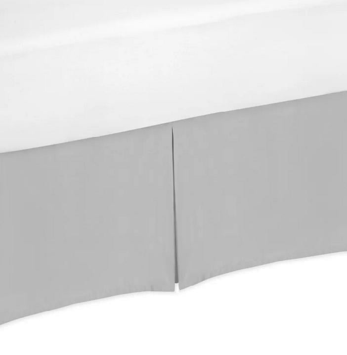 Pleated Bed Skirt, Ruffled Pleated Size Bed Skirt 100 Microfiber