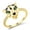 Gold, variant on Santuzza Sterling Silver Panther Ring Green Spinel Cubic Zirconia Leopard Ring for Women