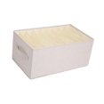 thumbnail image 4 of jifeng Clothes Storage Bin Foldable Closet Organizer for Sheets Comforters Clothing L, 4 of 9