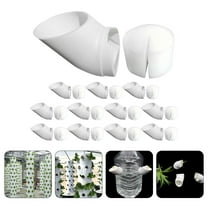 LABSERRON Hydroponic Set Of 24 Plastic Planting Cups For Vertical Growing Systems Garden Balcony Nursery
