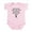 Petal Pink, variant on CafePress - Bigfoot Saw Me Body Suit - Baby Light Bodysuit, Size Newborn - 24 Months