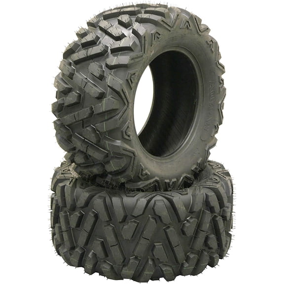 Wanda ATV UTV 8PR Tires 26x9R12 Radial Bighorn Style 10340, Set 2