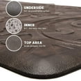 thumbnail image 3 of Kitchen Mat Cushioned Anti-Fatigue Floor Mat Waterproof Non-Slip Standing Mat Ergonomic Comfort Floor Mat Rug for Home,Office,Sink,Laundry,Desk 39"(L) x 20"(W),Brown, 3 of 12