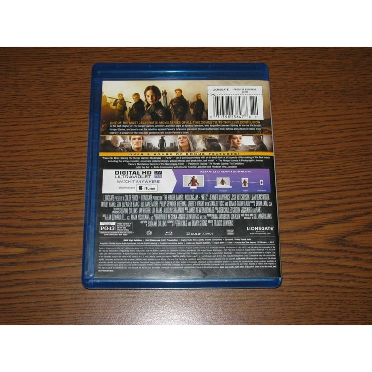 The Hunger Games: Mockingjay Part 2 [4K Ultra HD + Blu-ray + Digital HD]  [4K UHD]