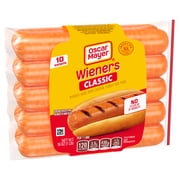 Oscar Mayer Classic Wieners Hot Dogs, 10 Count Pack