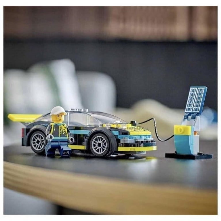 LEGO City Electric Sports Race Car, Neon Yellow, Red - Walmart.com