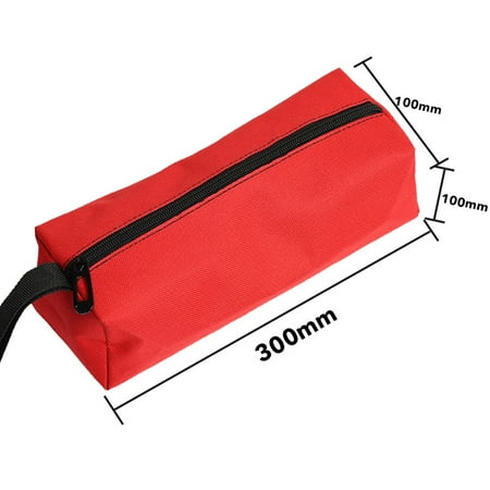 

Oxford Canvas Tool Bag Waterproof Storage Hand Tool Bag Screws Nails Drill Bit Metal Parts Fishing Organizer Pouch Case Toolbox