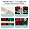 thumbnail image 3 of Praying Hands Decorative Square Travel Portable Jewelry Display Box - Earring Organizer, Necklace and Bracelet Storage Case for Girls and Women, 3 of 6