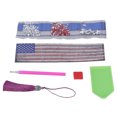 thumbnail image 2 of DIY Strass Peinture Marque-Pages,DIY Strass Peinture Marque-Pages DIY Strass Peinture Marque-Pages Kit Drapeau Américain Strass Peinture Marque-Pages Meilleurs Matériaux, 2 of 14