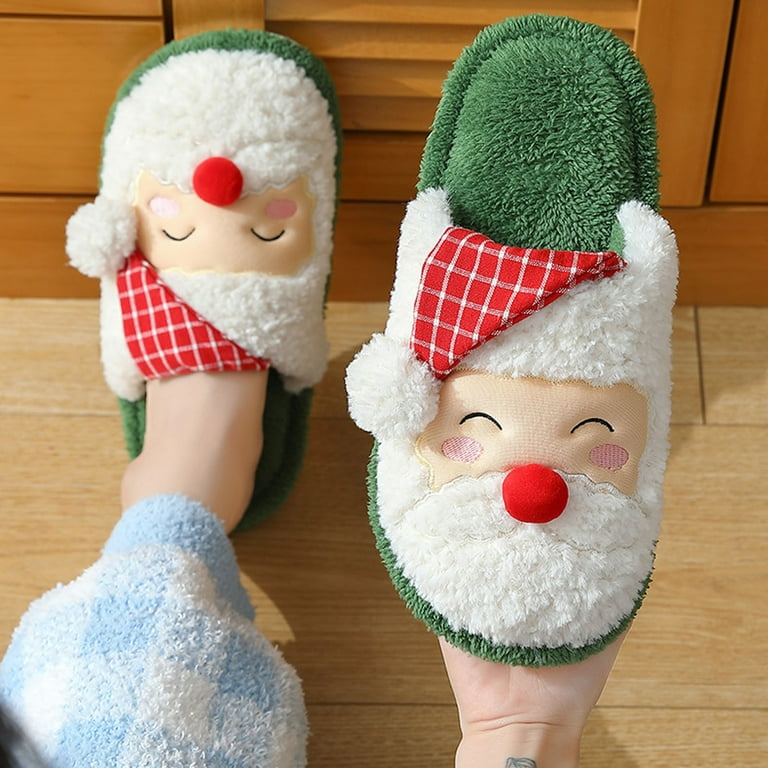 Christmas houseshoes hotsell