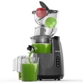 thumbnail image 1 of SIFENE Slow Juicer Machine, 300W Cold Press Masticating Juicer with 3.3-Inch Wide Feed Chute, Easy to Clean, BPA-Free, Grey, 1 of 8