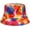 M345-1, variant on CoCopeaunts Graffiti Bob Cap Hip Hop Bucket Hat Foldable Double-Sided Fishing Hat Tie Dye Gorros Men Women Beach Sun Fisherman Hat