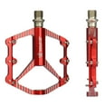 thumbnail image 4 of Pedal Pedal de bicicleta de aleación de aluminio Pedal de ciclismo Accesorio de Pedal de pie duradero Pedal de bicicleta antideslizante Parte de bicicleta de montar 1 1, 4 of 5