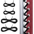thumbnail image 1 of Juego de 4, cordones elásticos negros con puntas, aptos para sillas de gravedad cero, otomanas, 1 of 5