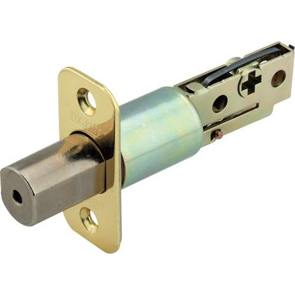 LEGEND ADJUSTABLE DEADBOLT LATCH POLISHED BRASS per 5 Each Walmart