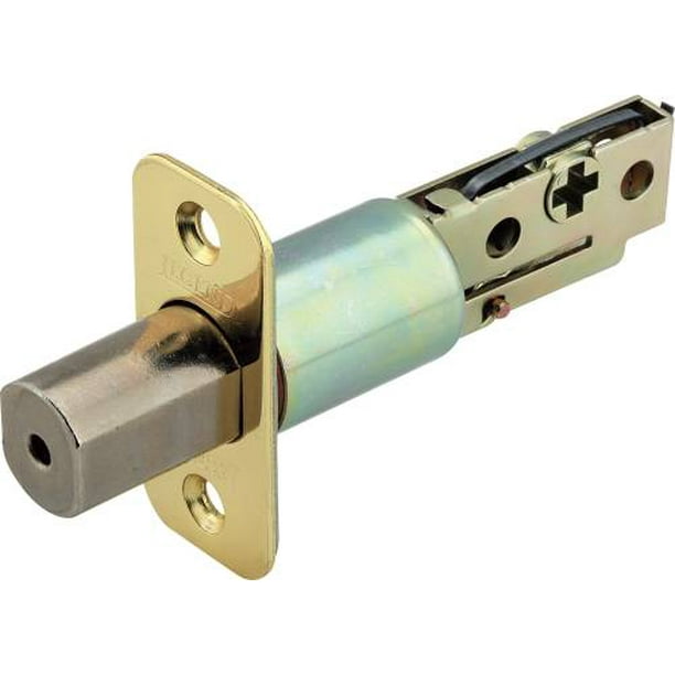 LEGEND ADJUSTABLE DEADBOLT LATCH POLISHED BRASS per 5 Each Walmart