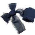 thumbnail image 6 of Soumake Frayed Edged Wrinkle Chiffon Silk Ribbon Wedding Flower Bouquet Wrap Decor Prop, 6 of 7