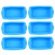 thumbnail image 1 of Molde para bloques de hielo para baños de hielo, paquete de 6 moldes para cubitos de hielo grandes de 15 libras, molde de silicona para baños de hielo, accesorios reutilizables para baños de hielo, 1 of 5