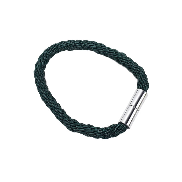 Inteprter Cortina Tie Back Home Hotel Dormitorio Sala de estar Ventana Cortinas Tieback decorativo Hebilla Cordón Succión Clip Holdback Tratamientos de ventanas Verde oscuro Inteprter HA070013-06