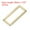 Gold, variant on 10Pack Metal Rectangle Ring, 2 x 5/8 Inch Metal Rectangular Buckle for Bag Belt, Bronze