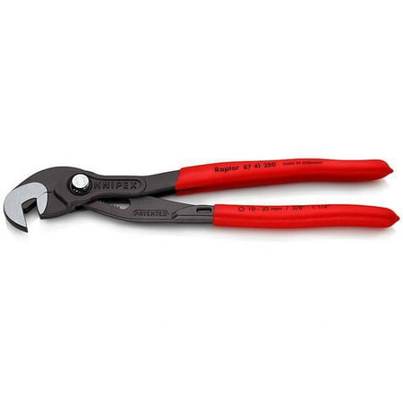 

Knipex KNT-8741250RAP 10KNIPEX Raptor Pliers - 0.37 in.
