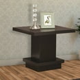 thumbnail image 6 of SIMPLE RELAX Indoor Contemporary Durable Metal End Table, Cappuccino, 6 of 6