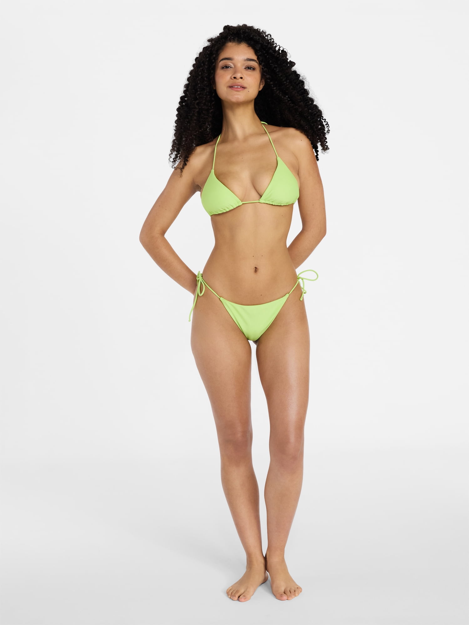 No Boundaries Triangle Bikini Top, Women’s XXS-XXL