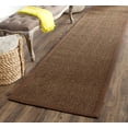 thumbnail image 3 of Safavieh Natural Fiber Brown Area Rug - Runner 2'6" x 18', 3 of 5