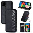thumbnail image 1 of Case for Google Pixel 5 Flip Cover Wallet Flip Cover Magnetic Protective - Black, 1 of 5