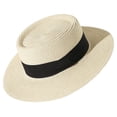 thumbnail image 3 of Sombrero para el sol Hat Lanzom UPF50+ de ala ancha de paja para el sol, color beige, 3 of 7
