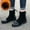 Black, variant on Summer Saving Clearance AXXD Mid-Calf Boots,Womens Shoes Dressy Casual Ankle Boots Christmas For Boots For Women Mid-Calf Medium Fall&Winter Boots For Reduced Price