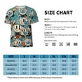 thumbnail image 4 of Cuphead Mugman T-Shirt for Men Novelty 3D Pritneted Casual Short Sleeve Tees Shirt Summer Street T Shirt Top, 4 of 7