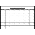 thumbnail image 3 of VWAQ Dry Erase Calendar Wall Decal with Markers - Peel and Stick Whiteboard - DRV1, 3 of 3