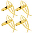 thumbnail image 1 of 4 anillos de servilleta con forma de cruz religiosa, anillos de servilleta para bautizo, porta servilletas decorativos para comedor., 1 of 7