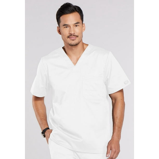 Cherokee Cherokee Workwear Core Stretch Scrubs Top for Men VNeck