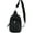 Black, variant on Buxton Vegan Leather Sling Bag (Women)